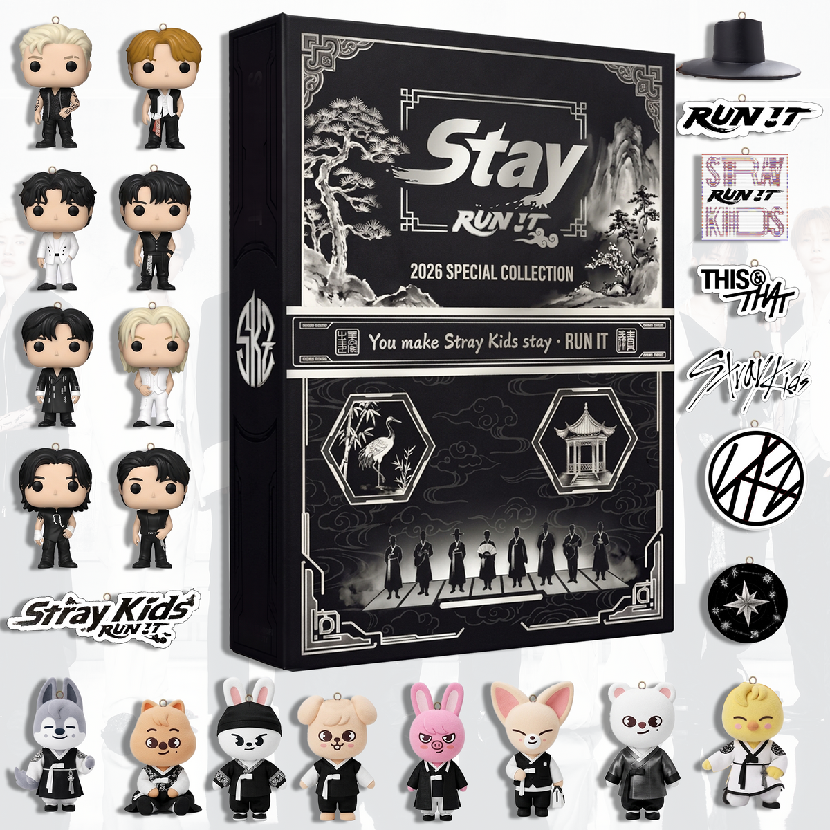 Stay Run It World Tour 24 Day Of Coming Back Journey 2D Blind Box