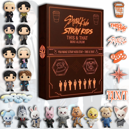 Stray kids This & That Album 24 Day Of Coming Back Journey 2D Blind Box