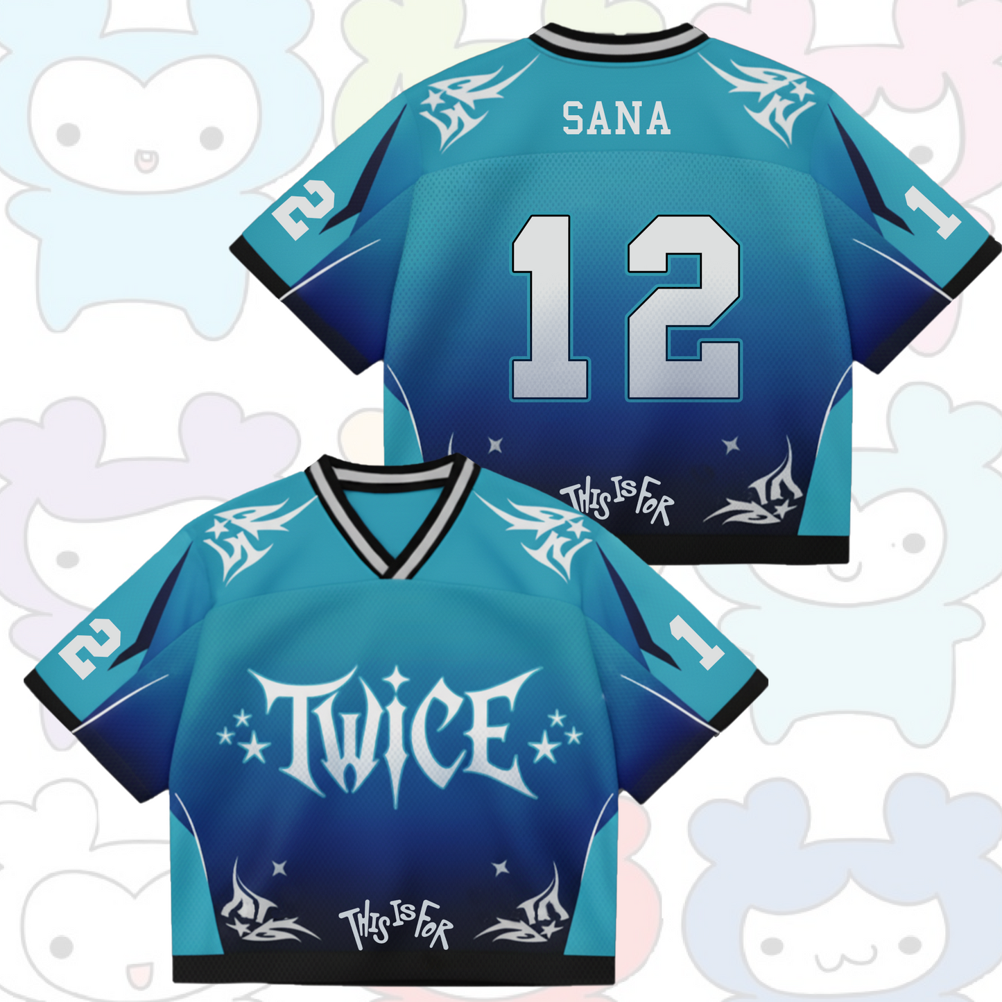 Frozen Star Twice 2026 World Tour Mixed Mesh Jersey