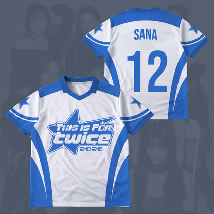 This Is For 2026 Tour Twice  Once Forever Winged Neck Baseball Shirt Gift For Lovers