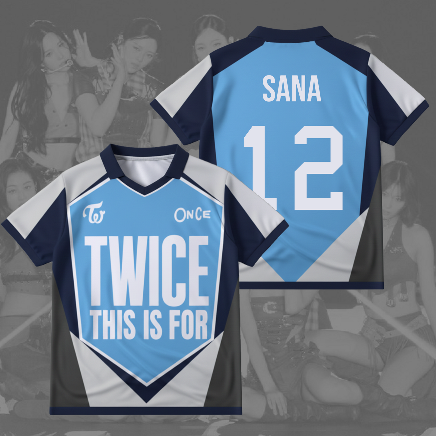 Twice This Is For Tour Ver 2 Winged Neck Baseball Shirt Gift For Fans