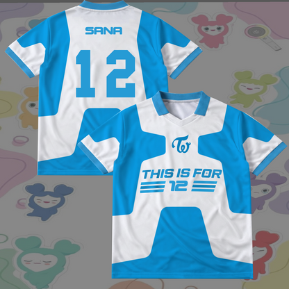 This Is For World Tour North America Winged Neck Baseball Shirt