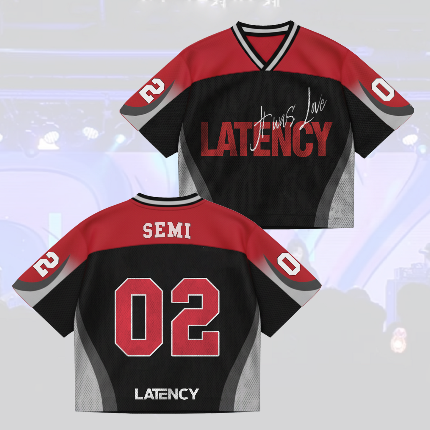 Latency Debut It Was Love Single Mixed Mesh Jersey Gift For Lovers