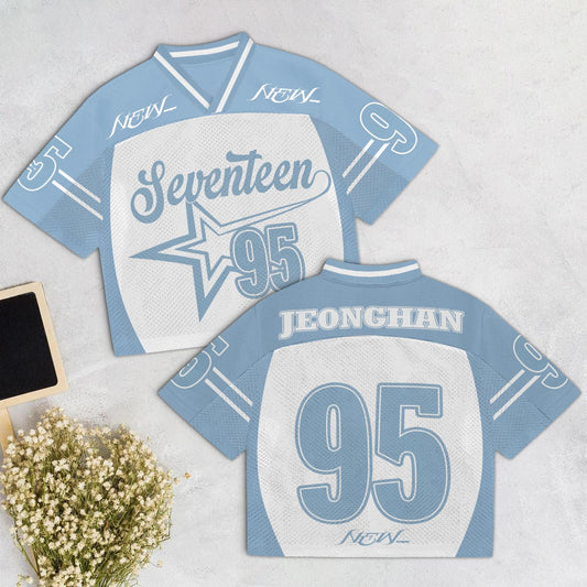 Seventeen World Tour New 2025 Mixed Mesh Jersey