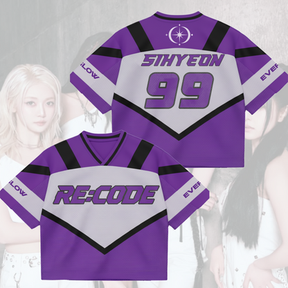 Everglow 2026 New Tour Code Album Mixed Mesh Jersey Gifts