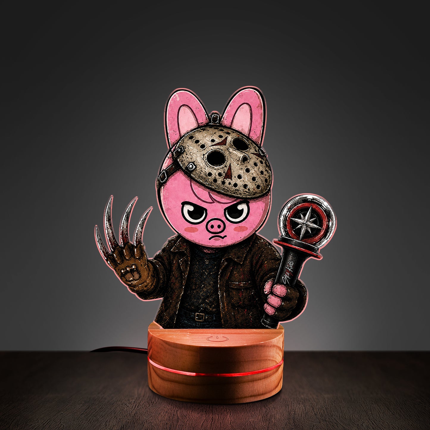 SKZOO Halloween 2026 Lamp, Stray Kids RUN IT Members Night Light, STAY Room Decor, Kpop Fan Gift