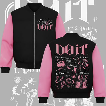 WAVESTEEᵀᴹ  DOIT Tracklist BomBer Jacket