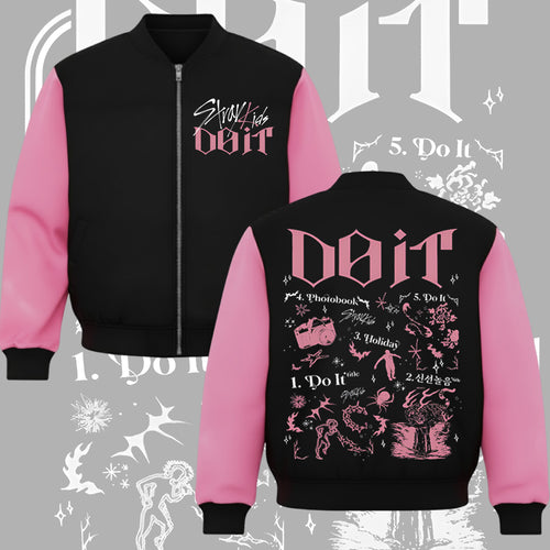 WAVESTEEᵀᴹ  DOIT Tracklist BomBer Jacket