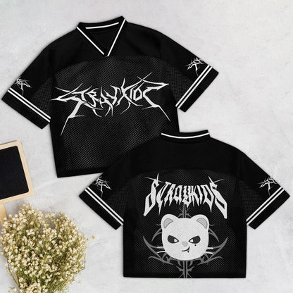 Stray Kids Dominate World Tour Mixed Mesh Jersey