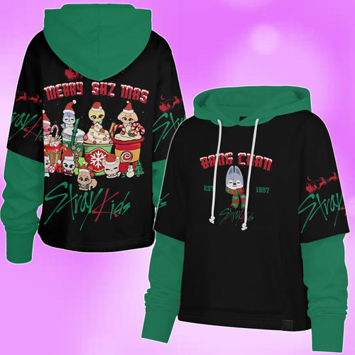 WAVESTEEᵀᴹ  Shortstop Hoodie SKZ Merry Christmas
