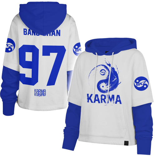 Stray Kids 4th Album Karma Shortstop Hoodie