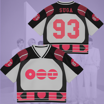 BTS Is Back World Tour Mixed Mesh Jersey Gifts For Fans