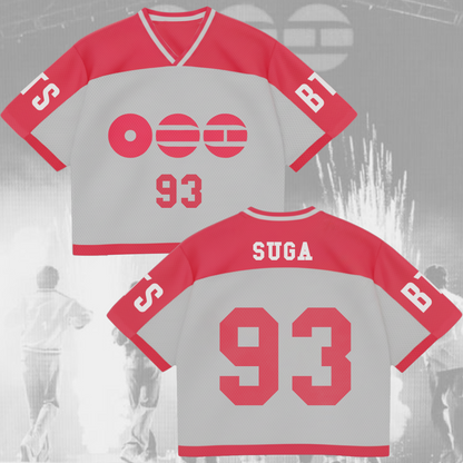 BTS Is Back New Album Mixed Mesh Jersey Gifts For Army