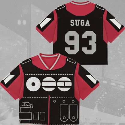 Comeback Album Bulletproof BTS Mixed Mesh Jersey ARMY Gifts