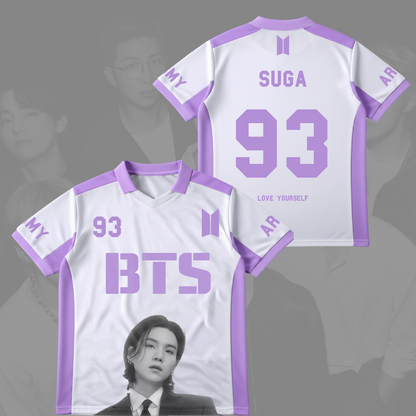 BTS Love Yourself Winged Neck Baseball Shirt