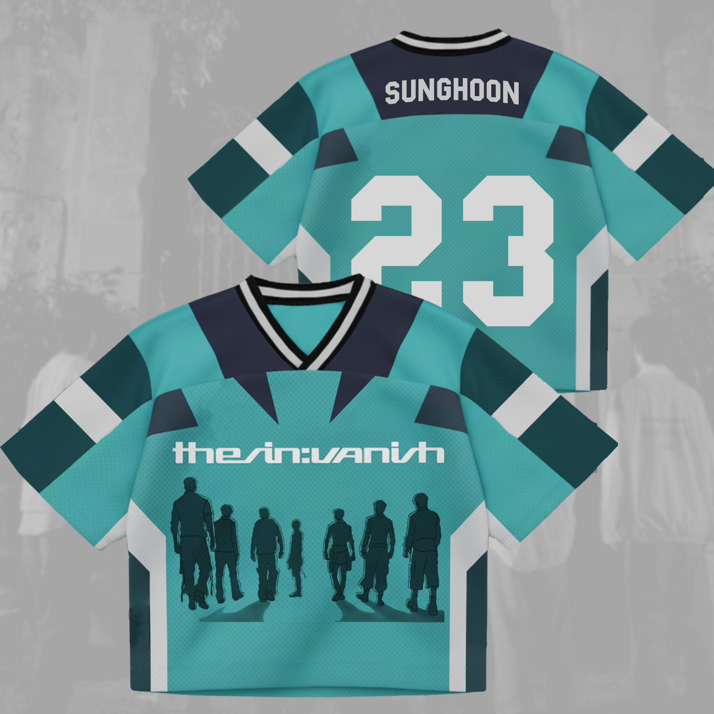 ENHYPEN THE SIN VANISH Album Kpop Merch Mixed Mesh Jersey Warrior Version Gifts