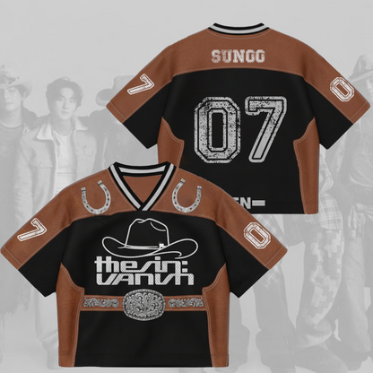 Enhypen The Sin Vanish Chapter 2 Cowboy Collection Mixed Mesh Jersey