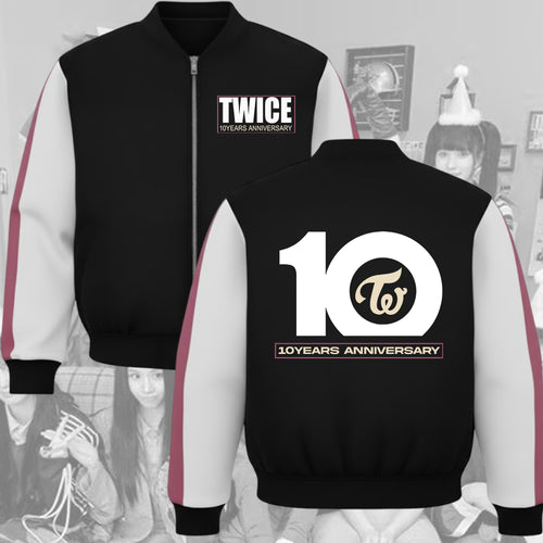 WAVESTEEᵀᴹ TWICE - 10th Anniversary  Bomber Jacket 2025