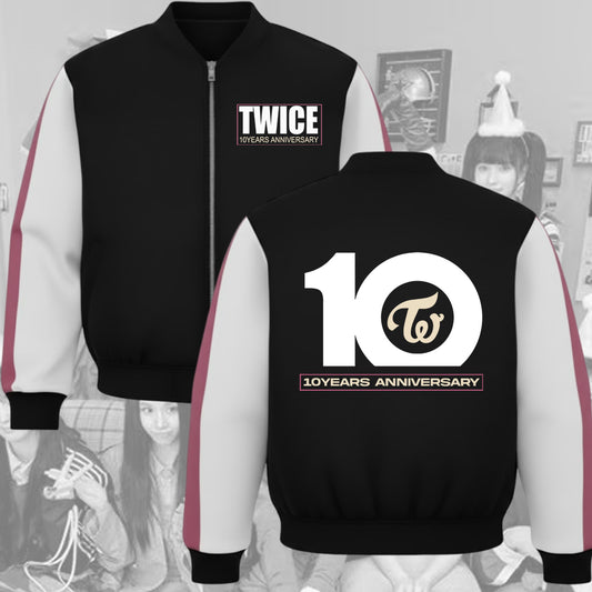 WAVESTEEᵀᴹ TWICE - 10th Anniversary  Bomber Jacket 2025