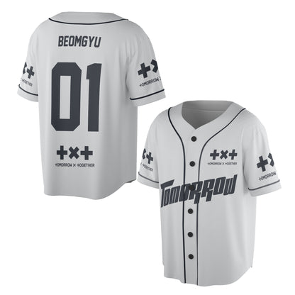 TXT Baseball Jersey Merch Shirt Kpop Concert Outfit Kpop Fan Gift