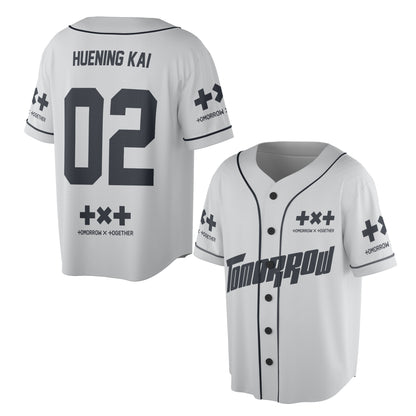TXT Baseball Jersey Merch Shirt Kpop Concert Outfit Kpop Fan Gift