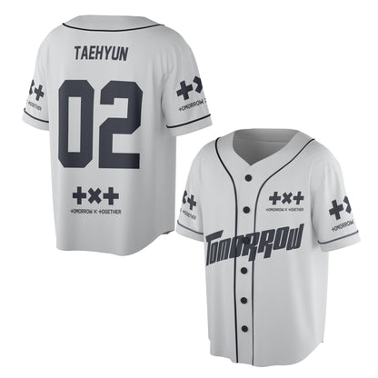 TXT Baseball Jersey Merch Shirt Kpop Concert Outfit Kpop Fan Gift