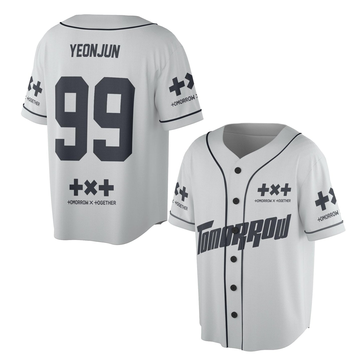 TXT Baseball Jersey Merch Shirt Kpop Concert Outfit Kpop Fan Gift