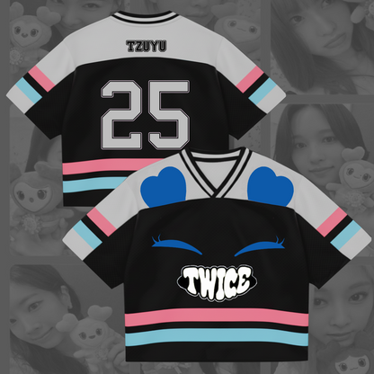Kawai Lovely Twice This Is For Tour Cosplay Mix Mesh Jersey Gift For Fans