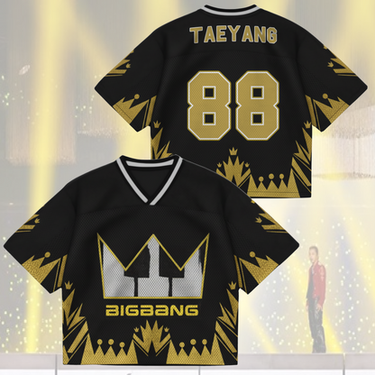 Royalty 20 The King Returns Bigbang Mixed Mesh Jersey Gift For Fans