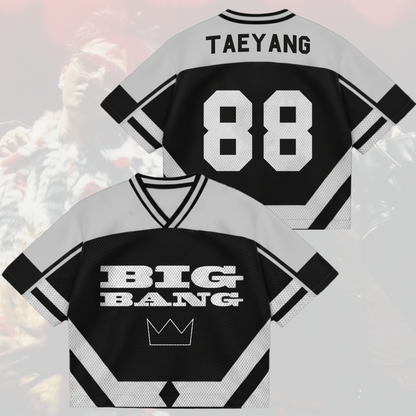 BigBang 2026 World Tour Mixed Mesh Jersey Gift For Fans