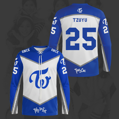 This Is For World Tour Twice Lace Neck Hockey Jersey Gifts For Once