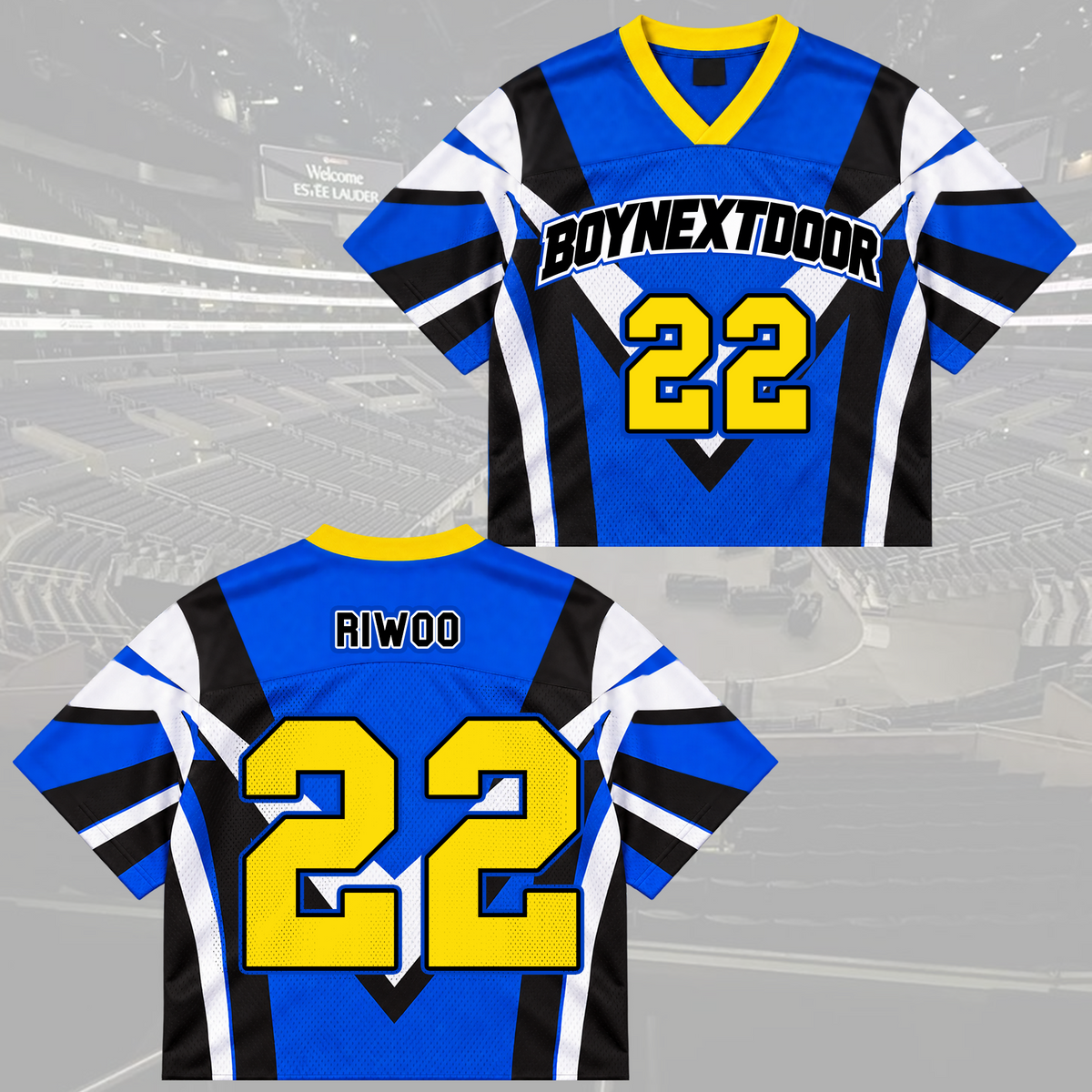 Epic BOYNEXTDOOR Knock On World Tour Sporty Mix Mesh Jersey For Onedoor