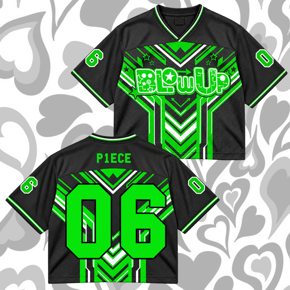 CreepEye Horror Haven P1harmony Mesh-Trikot Fan-Edition