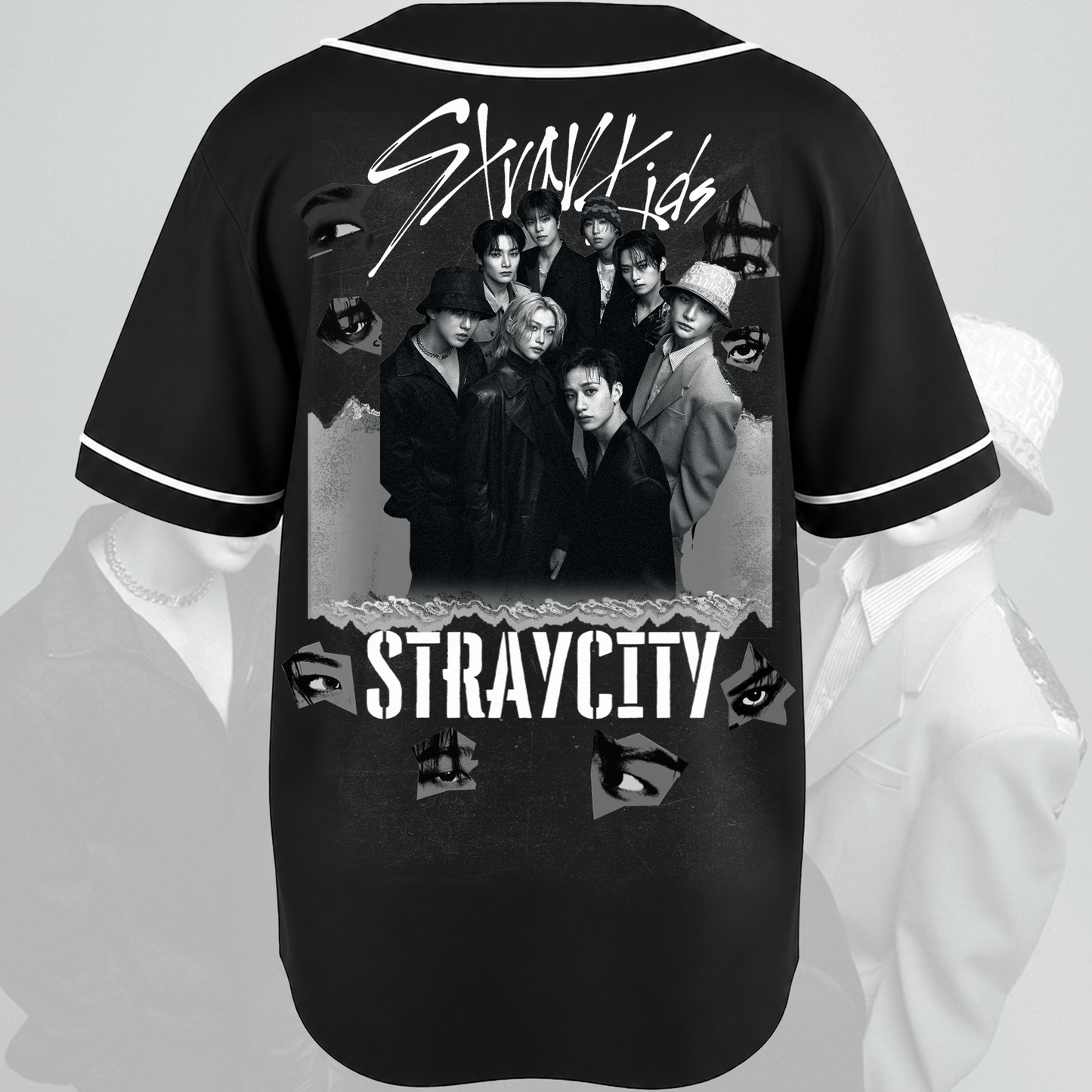 Kinetic Stray City Stray Kids  Tour Baseball Jersey Gift For Fans