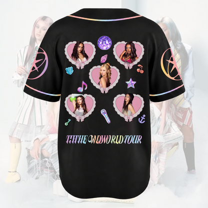 Satin Dream Katseye The Wildworld TourBaseball Jersey Fan Edition