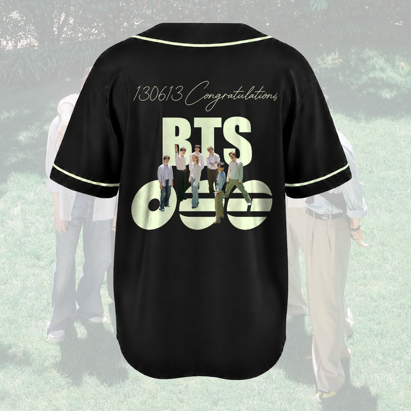 Congratulation BTS Festa Baseball Jersey Gift For Fans