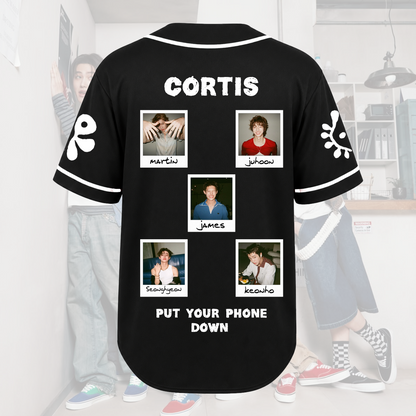 CORTIS Members Polaroid Photo Baseball Jersey Put Your Phone Down Gift For Fans