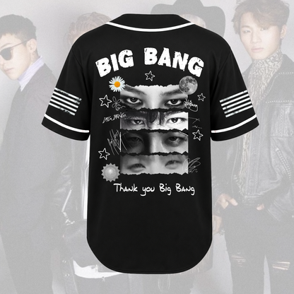 Big Bang 20/26 World Tour Concert Baseball Jersey Gifts For Vips