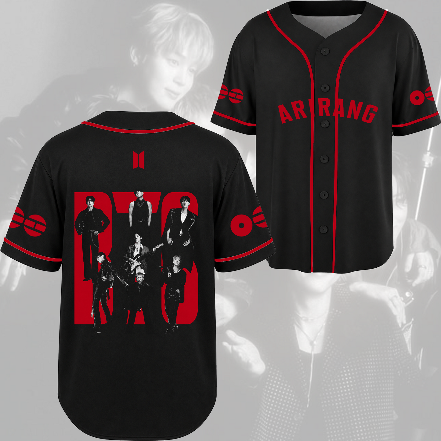 BTS Arirang Baseball Jersey Unisex Streetwear Gift For Fans