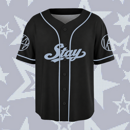 Electric Greeting 2027 S.K.Z. Club Streetwear Baseball Jersey For Stay