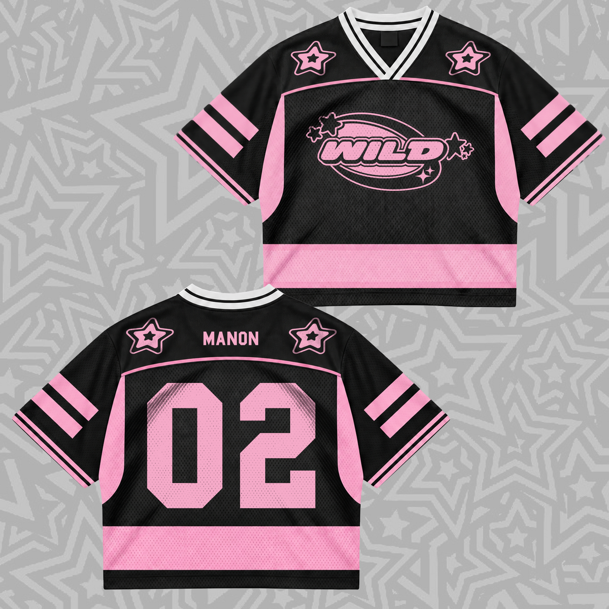 Ethereal Animal Eyekons Club All Members Pastel Coquette Mixed Mesh Jersey For Eyekons