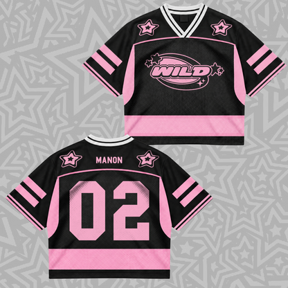 Ethereal Animal Eyekons Club All Members Pastel Coquette Mixed Mesh Jersey For Eyekons