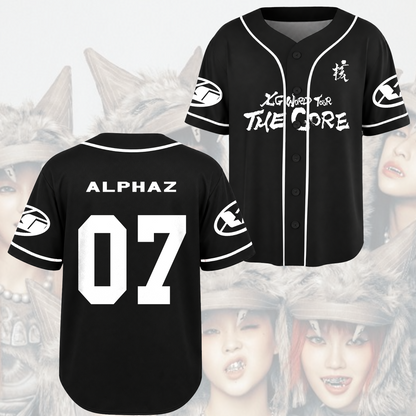 XG Xgene The Core 2026 Tour Baseball Jersey Gift For Fans
