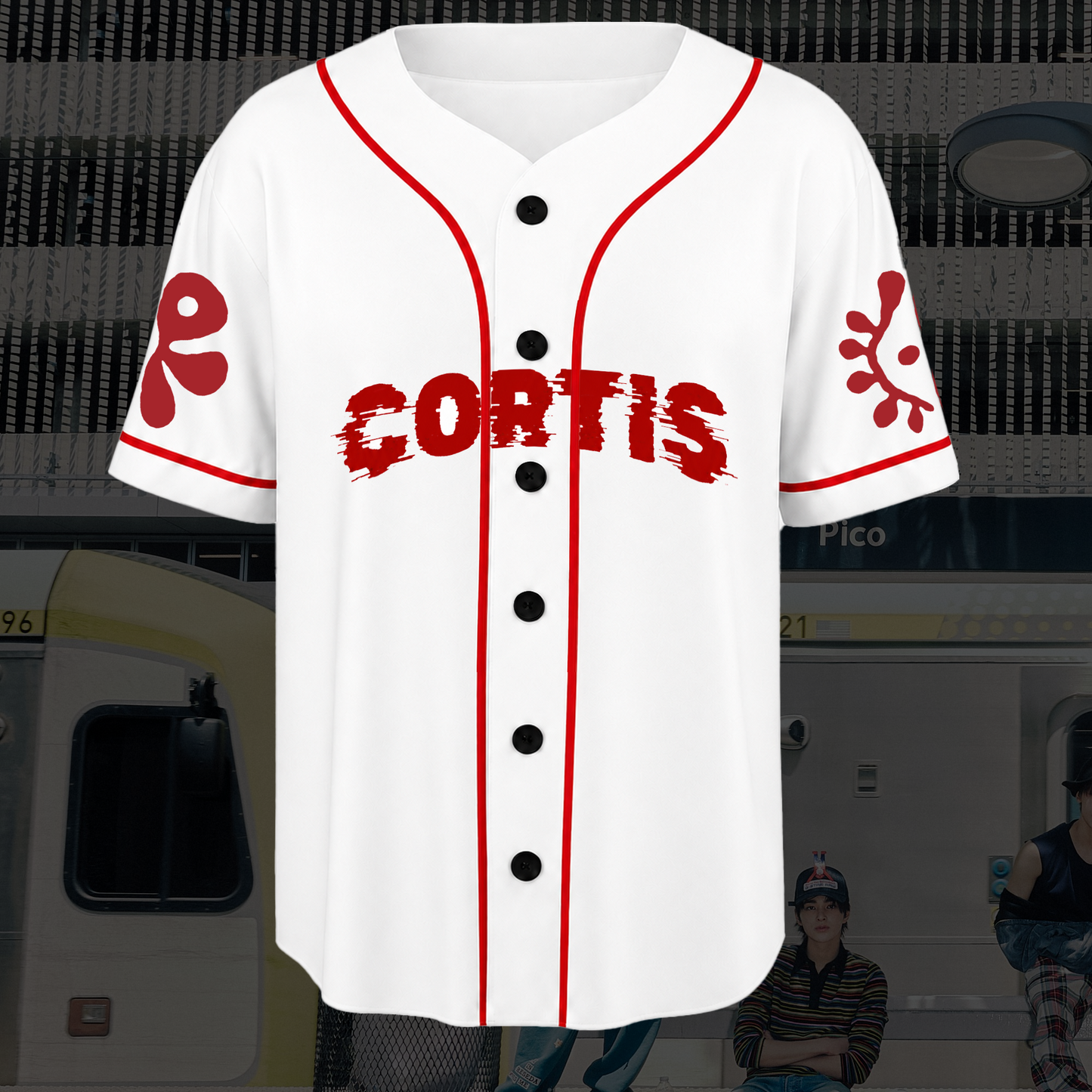 Put Your Phone Down Cortis Tour Greengreen Album Baseball Jersey