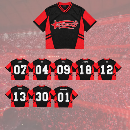 Rose of Sharon Bangtan Boys Arirang Welttournee BTS Mesh-Trikot-Mix Geschenk für Army
