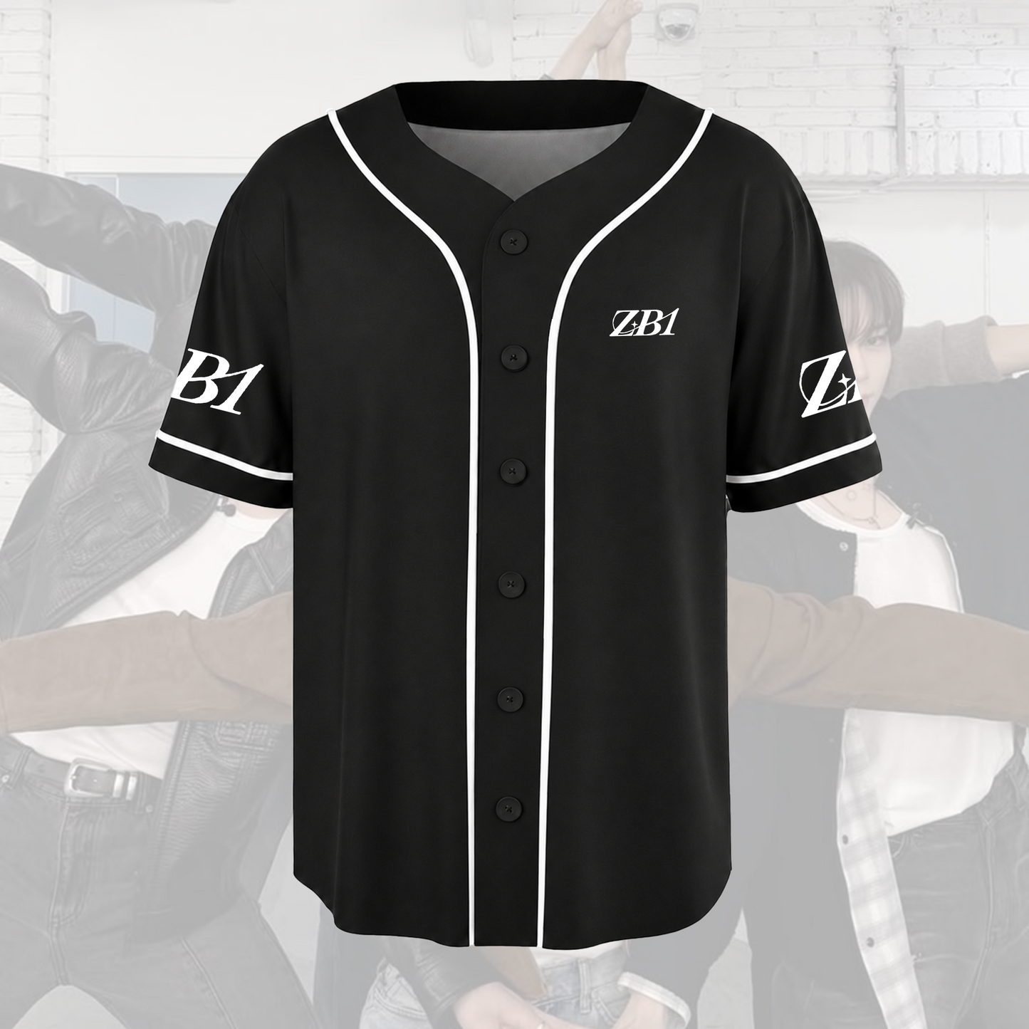 Zerobaseone Baseball Jersey ZB1 Streetwear Fan Edition
