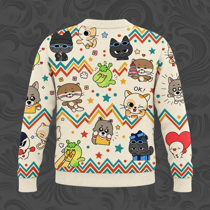 KATSEYE Dream Academy Freizeit-Cardigan als Geschenk für Fans