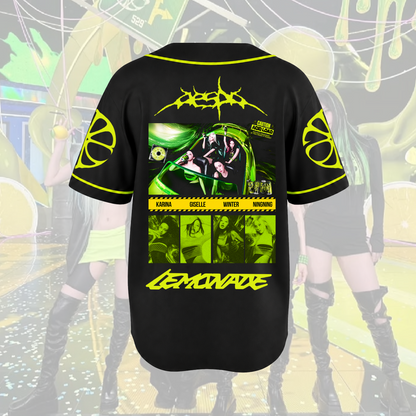 WDA Aespa Lemonade Concert Baseball Jersey Gifts For MY