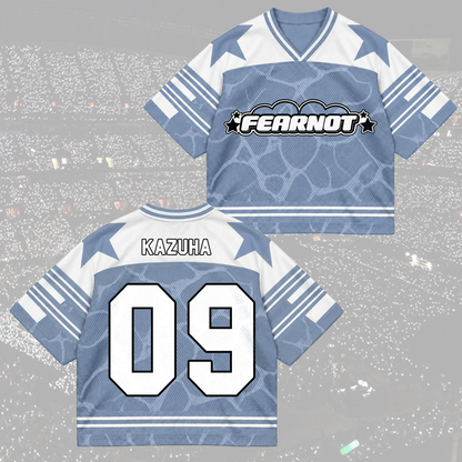 Dramatic Made My Night Fim Alis All Members Pastel Coquette Mixed Mesh Jersey For Fearnot