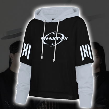 MONSTA X The X Nexus Tour TWOTUCGOM Shortstop Hoodie Gift For Fans